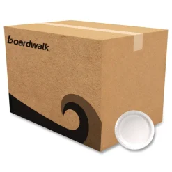 Outlet CP9B1008125A 9 in. Diameter Paper Dinnerware Plate - White (1000/Carton) Tabletop And Serveware