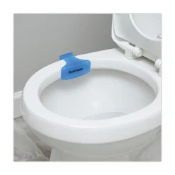 New EBCP012I072M06AAS8000 Toilet Bowl Clip - Cotton Blossom Scent, Blue (12/Box, 6 Boxes/Carton) Odor Control