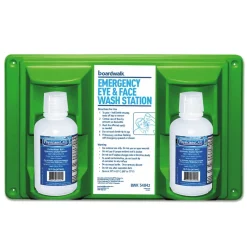 Outlet Emergency Eyewash Station with 16 oz. Bottles (6/Kit) Emergency Response