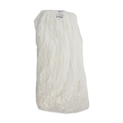 Sale Enviro Clean Looped Mop Head With Tailband - Large, White (12/Carton) Cleaning & Janitorial Supplies