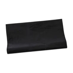 Discount H8647WKK 56 Gallon 1.7 mil 43 in. x 47 in. Flat Pack Linear Low Density Industrial Can Liners - Black (100/Carton) Storage & Organization