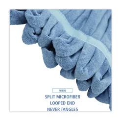 Online Microfiber Looped-End Wet Mop Head - Medium, Blue Cleaning & Janitorial Supplies
