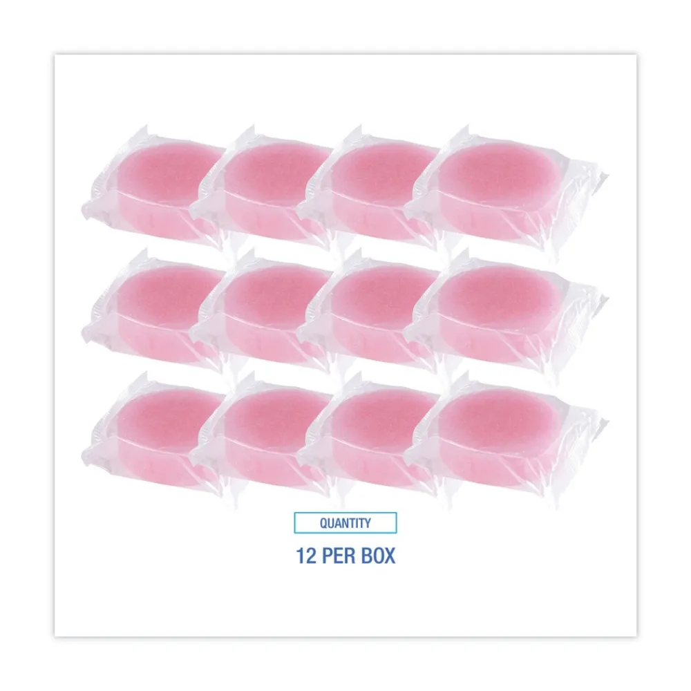 Discount 4PBP012I144M202143000 12 Blocks/Box 4 oz. Cherry Fragrance Urinal Deodorizer Blocks Odor Control