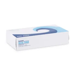 2-Ply Office Packs Facial Tissue Flat Box - White (30/Carton) Paper & Dispensers