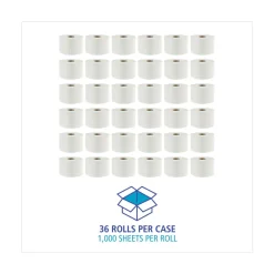 Online 2-Ply OptiCore Green Xtra Septic Safe Controlled Bath Tissue - White (36/Carton) Paper & Dispensers
