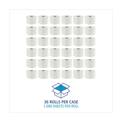 Online 2-Ply OptiCore Green Xtra Septic Safe Controlled Bath Tissue - White (36/Carton) Paper & Dispensers