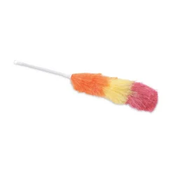 Hot Polywool Duster with 20 in. Plastic Handle - Assorted Colors Cleaning & Janitorial Supplies