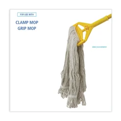 Online Pro Loop Web/Tailband Cotton Wet Mop Head (12/Carton) Cleaning & Janitorial Supplies