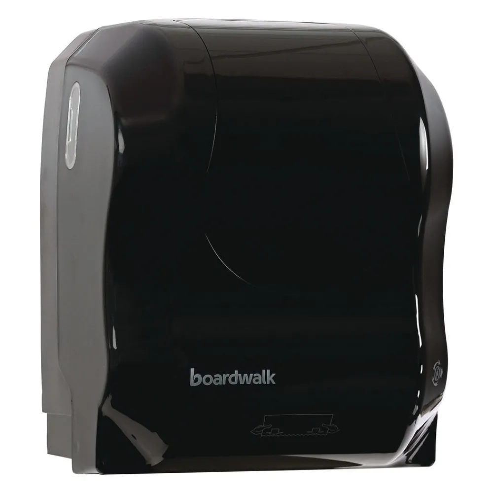 Best T7470BKBW 13.25 in. x 10.25 in. x 16.25 in. Hands Free Mechanical Towel Dispenser - Black Paper & Dispensers