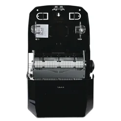 Best T7470BKBW 13.25 in. x 10.25 in. x 16.25 in. Hands Free Mechanical Towel Dispenser - Black Paper & Dispensers