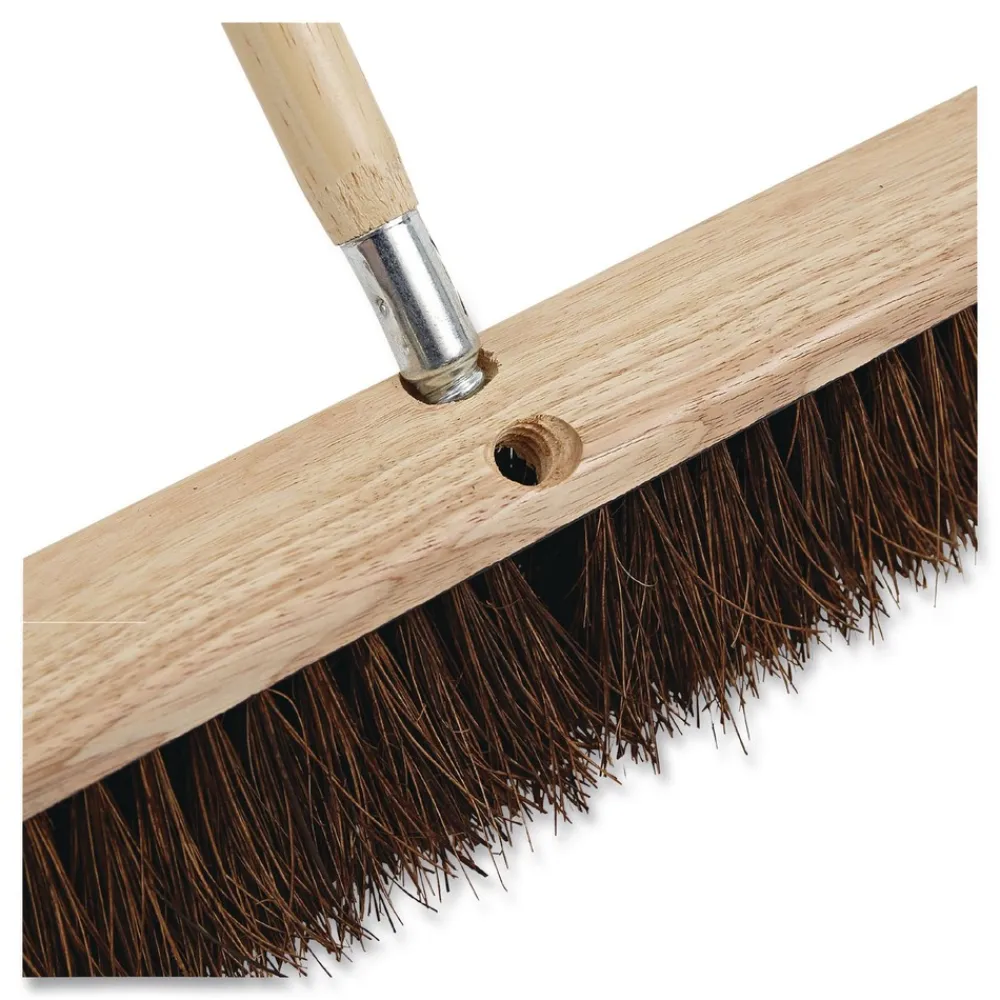 Discount Wood Handle 1-1/8X72 Metal Thread Cleaning & Janitorial Supplies