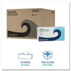 Online 395XLCTA 5 mil Disposable General-Purpose Powder-Free Nitrile Gloves - X-Large, Blue (1000/Carton) Cleaning & Janitorial Supplies