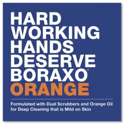 3 Liter Orange Heavy Duty Hand Cleaner - Citrus Scent (4/Carton) Cleaning & Janitorial Supplies