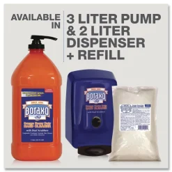 3 Liter Orange Heavy Duty Hand Cleaner - Citrus Scent (4/Carton) Cleaning & Janitorial Supplies