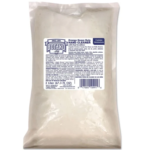 Sale 2-Liter Heavy-Duty Hand Cleaner Refill Bag - Orange Cleaning & Janitorial Supplies