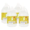 Hot 128 oz. Bottle Disinfectant Cleaner - Lemon Scent (4/Carton) Cleaning & Janitorial Supplies