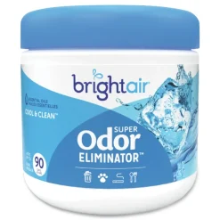 Sale 14 oz. Jar Super Odor Eliminator - Blue, Cool and Clean (6/Carton) Cleaning & Janitorial Supplies