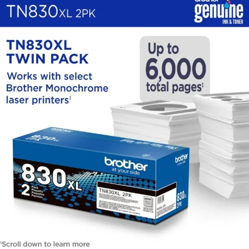 Outlet 3,000 Page-Yield High-Yield Toner - Black (2/Pack) Office Electronics & Batteries