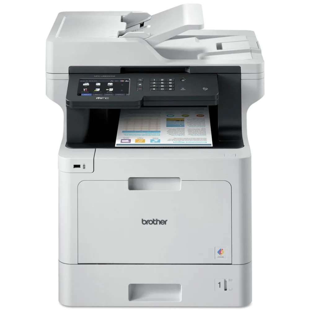 Hot Business Color Laser All-in-One Printer with Duplex Print, Scan, Copy and Wireless Networking Office Electronics & Batteries