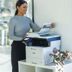 Best DCP-L5510DN Business Laser AIO Printer Copy Print Scan Office Electronics & Batteries