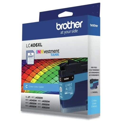 Clearance INKvestment 5,000 Page-Yield High-Yield Ink - Cyan Office Electronics & Batteries
