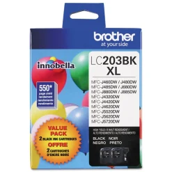 New Innobella 550 Page-Yield High-Yield Ink - Black (2/Pack) Office Electronics & Batteries