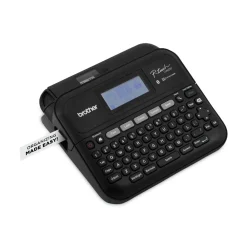 Discount P-Touch 7.4 in. x 7 in. x 2.8 in. 30 mm/s Print Speed Business Expert Connected Label Maker with 1 Roll Sample Tape Labels & Label Makers
