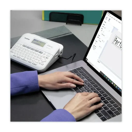 Outlet P-Touch PT-D410 8.9 in. x 3.9 in. x 12.3 in. 20 mm/s Advanced Connected Label Maker Labels & Label Makers