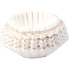 Online 20118.0010 Flat Bottom Coffee/Tea Brewer Filters - White (50/Pack, 60 Packs/Carton) Food And Snacks