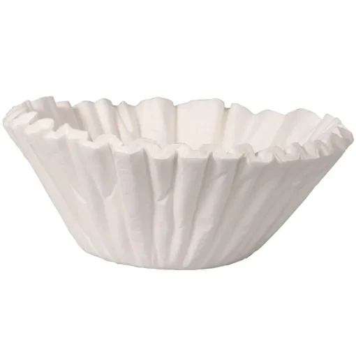 Online 20118.0010 Flat Bottom Coffee/Tea Brewer Filters - White (50/Pack, 60 Packs/Carton) Food And Snacks