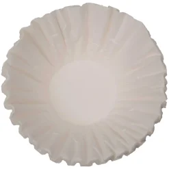 Online 20118.0010 Flat Bottom Coffee/Tea Brewer Filters - White (50/Pack, 60 Packs/Carton) Food And Snacks