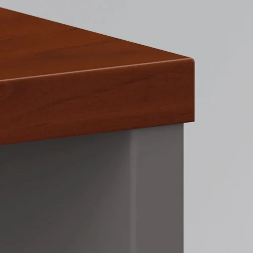 Clearance 71.13 in. x 23.38 in. x 29.88 in. Series C Collection 72W Credenza Shell - Hansen Cherry Office Furniture & Lighting