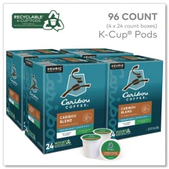 Online 5000330137 Coffee K-Cups - Caribou Blend Decaf (96/Carton) Food And Snacks