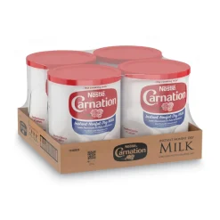 New 22.75 oz Canister Instant Nonfat Dry Milk - Unsweetened (4/Carton) Food And Snacks