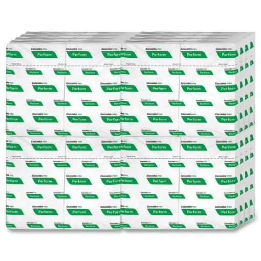 Outlet 6.5 in. x 4.25 in. 1-Ply Perform Interfold Napkins - White (6016/Carton) Paper & Dispensers
