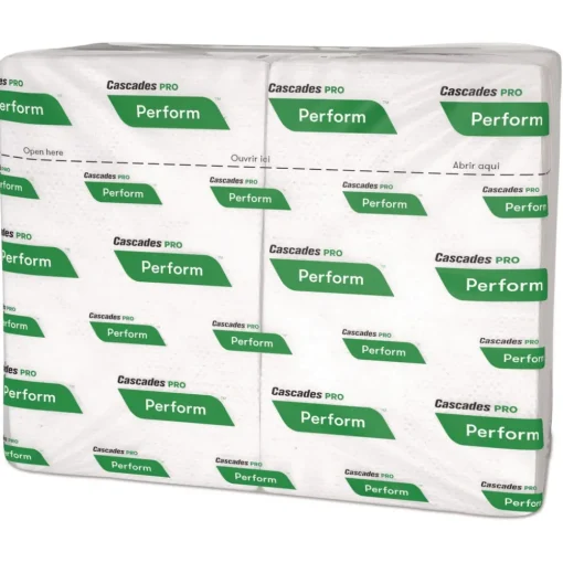 Outlet 6.5 in. x 4.25 in. 1-Ply Perform Interfold Napkins - White (6016/Carton) Paper & Dispensers