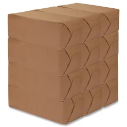 Outlet 12 in. x 8.5 in. 1-Ply Select Full Fold II Napkins - White (12 Packs/Carton) Tabletop And Serveware