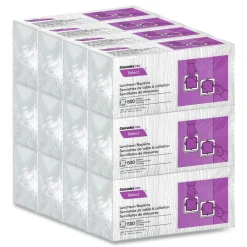 Best N020 12 in. x 12 in. 1 Ply Select Luncheon Napkins - White (6000/Carton) Paper & Dispensers