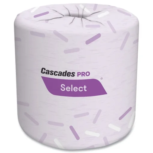 Sale 2-Ply Septic Safe Select Standard Bath Tissue - White (80 Rolls/Carton) Cleaning & Janitorial Supplies