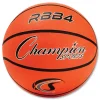 No. 6 Intermediate Size Rubber Sports Ball For Basketball - Orange Toys