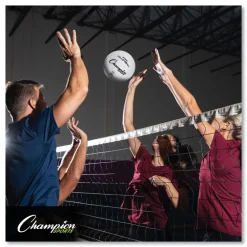 Hot Official Size Rubber Volleyball - White Toys