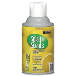 Outlet Champion Sprayon SPRAYScents 7 oz. Metered Air Freshener Refill - Lemon (12/Carton) Odor Control
