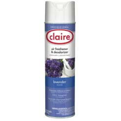 Outlet 10 oz. Aerosol Spray Aerosol Air Freshener and Deodorizer - Lavender (1/Carton) Odor Control