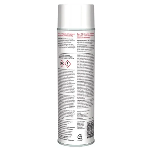 Outlet 10 oz. Aerosol Spray Aerosol Air Freshener and Deodorizer - Lavender (1/Carton) Odor Control