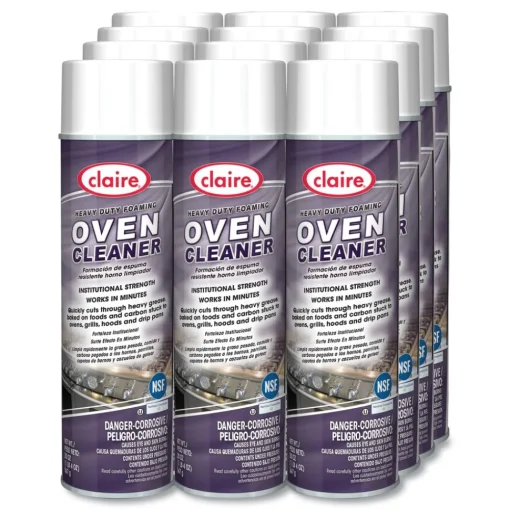 New 20 oz. Aerosol Spray Heavy Duty Foaming Oven Cleaner (12/Carton) Cleaning & Janitorial Supplies