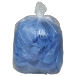 Outlet 30 Gallon 0.71 mil 30 in. x 36 in. Linear Low-Density Can Liners - Clear (250/Carton) Trash & Waste Bins