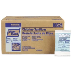 Best 1 oz. Packet Powdered Chlorine-Based Sanitizer (100/Carton) Cleaning & Janitorial Supplies
