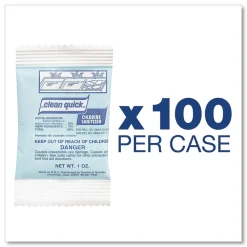 Best 1 oz. Packet Powdered Chlorine-Based Sanitizer (100/Carton) Cleaning & Janitorial Supplies