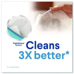 Outlet 7 in. x 8 in. 1-Ply Disinfecting Wipes - Fresh Scent, White (35/Canister) Skin Care & Personal Hygiene