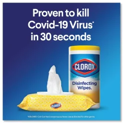 Discount 7 in. x 8 in. 1-Ply Disinfecting Wipes - Fresh Scent/Citrus Blend, White (35/Canister, 3 Canisters/Pack) Skin Care & Personal Hygiene